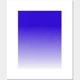 blue purple gradation galaxy Posters and Art